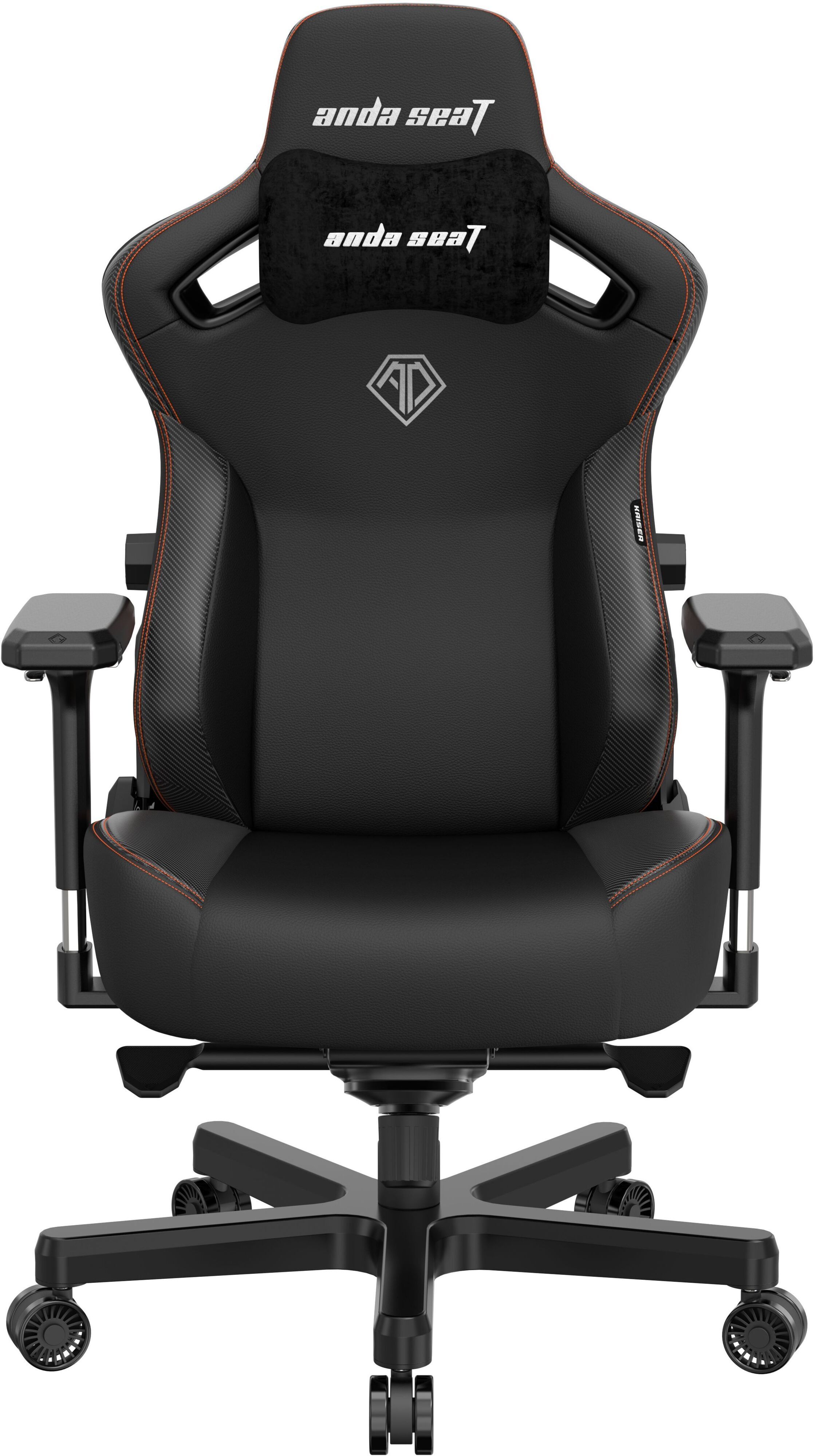 Крісло ігрове Anda Seat Kaiser 3 Black Size L фото1