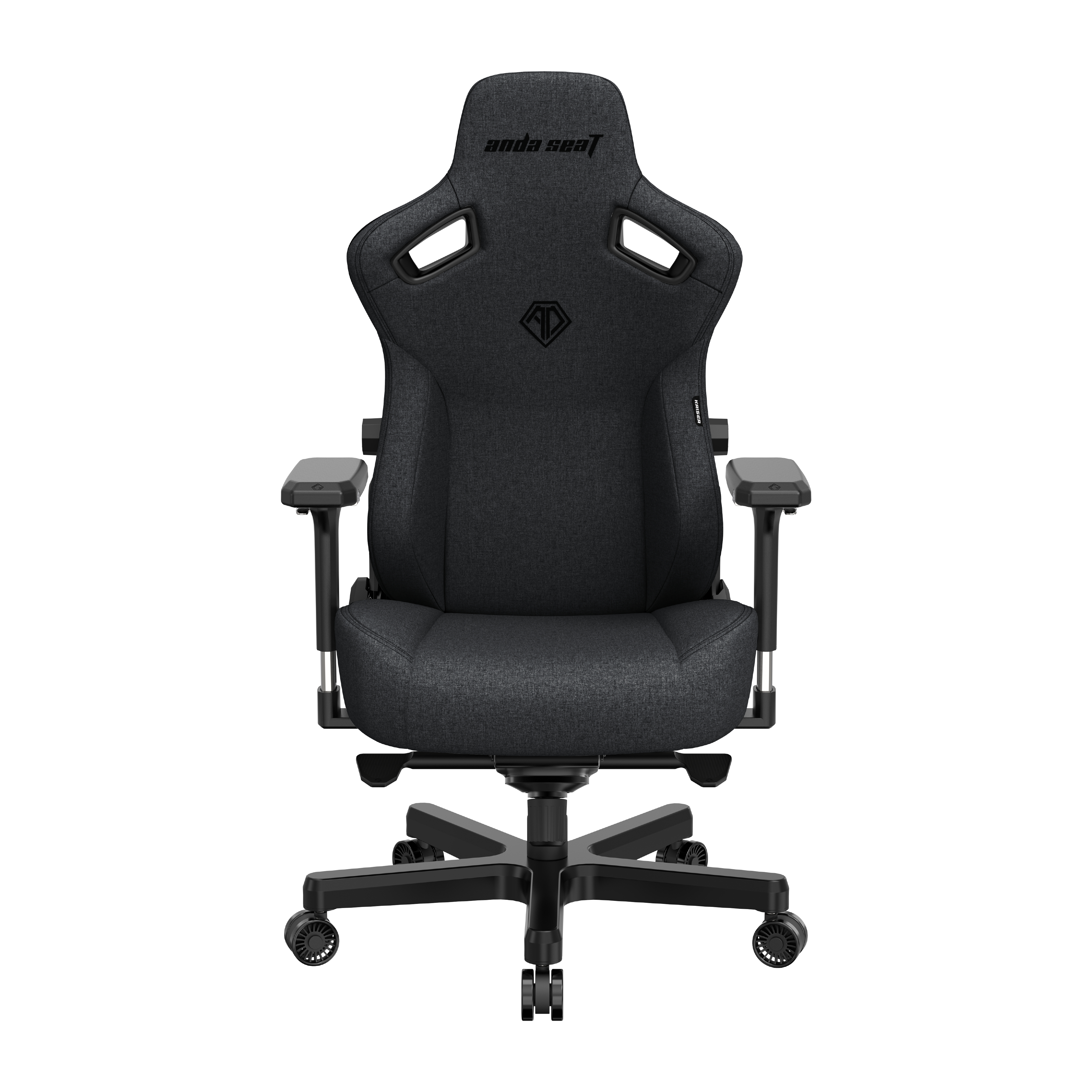 Кресло игровое Anda Seat Kaiser 3 Dark Gray Fabric Size L фото1