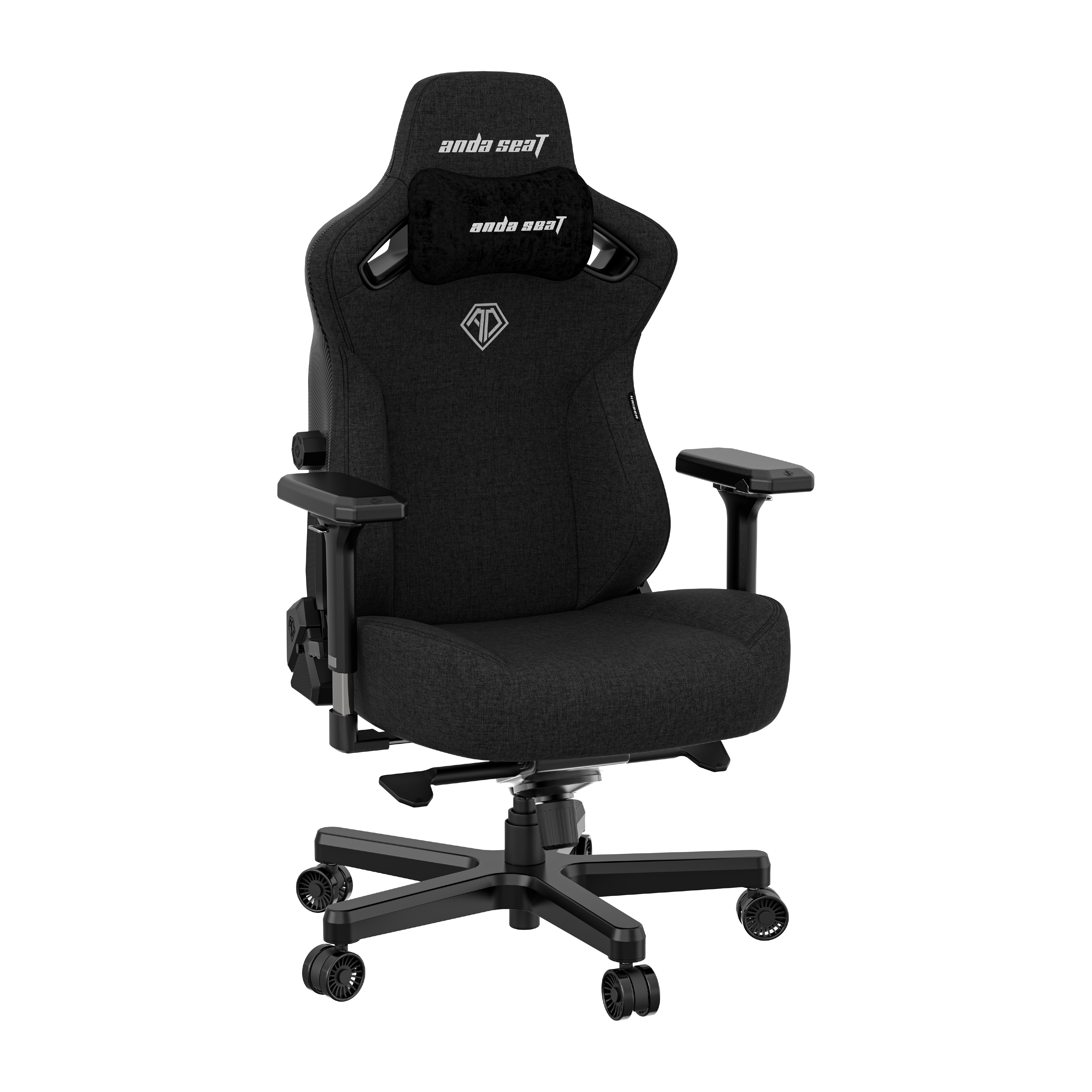 Крісло ігрове Anda Seat Kaiser 3 Black Fabric Size XL фото1