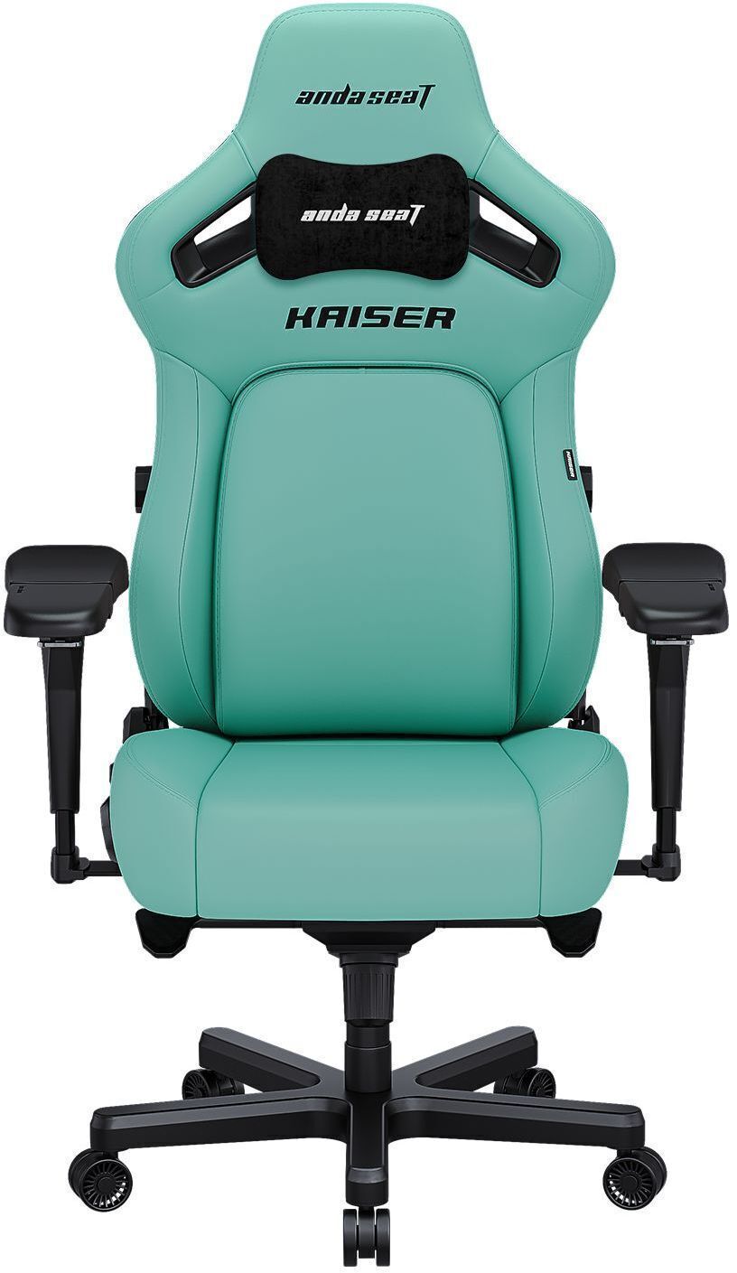 Крісло ігрове Anda Seat Kaiser 4 Green Size L фото1