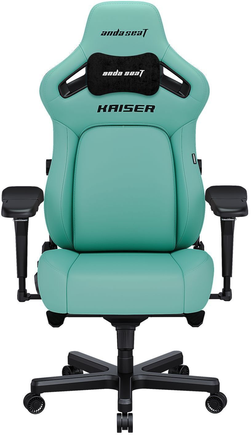 Крісло ігрове Anda Seat Kaiser 4 Green Size XL фото1