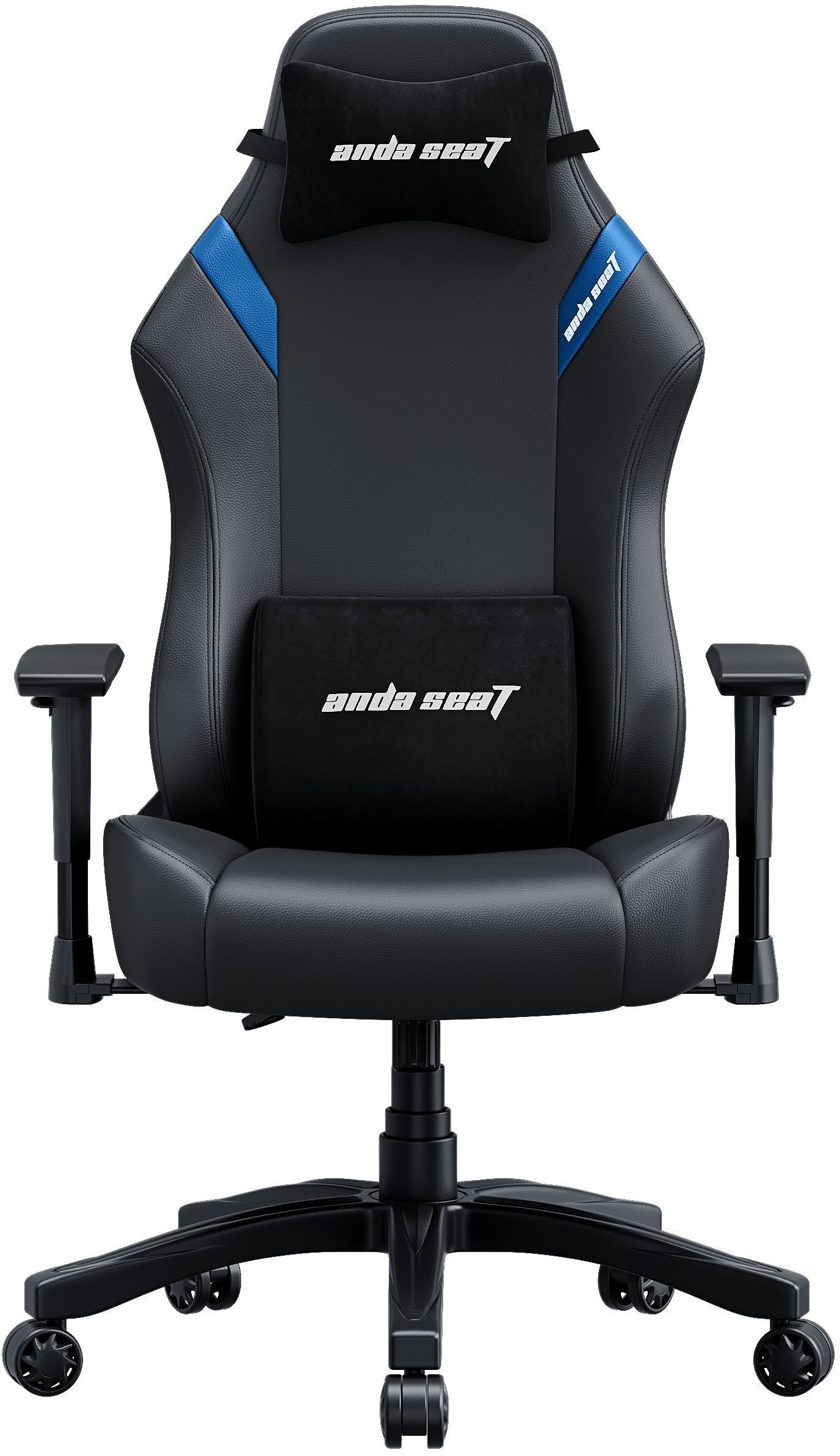 Крісло ігрове Anda Seat Luna Black/Blue Size L фото1
