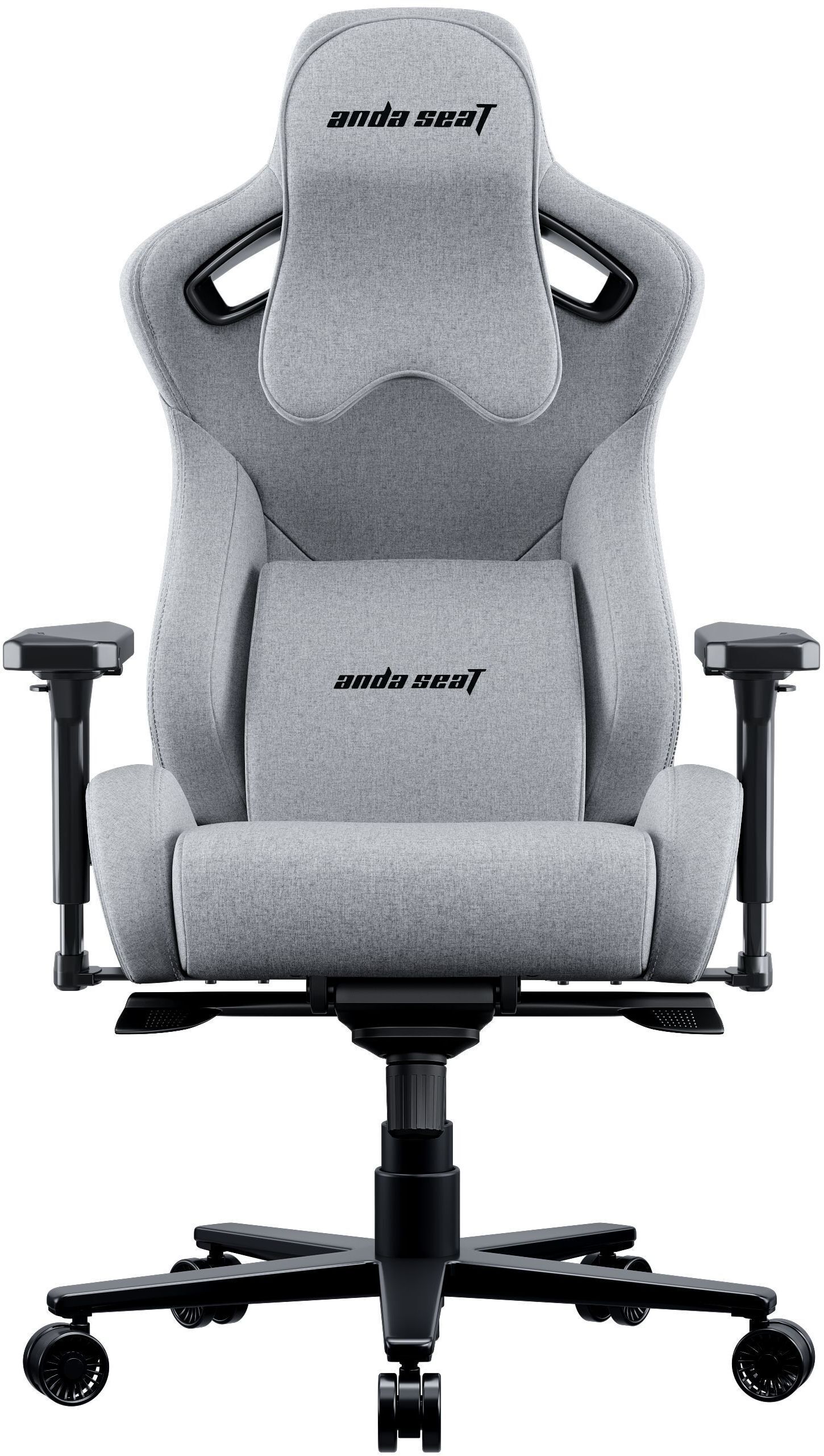 Кресло игровое Anda Seat Kaiser 2 Pro Grey Fabric Size XL фото1