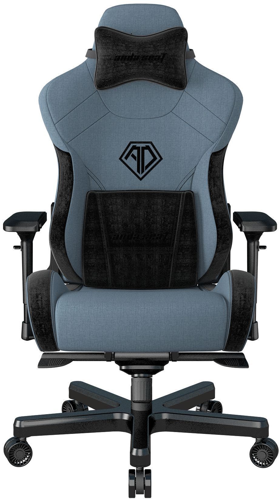 Кресло игровое Anda Seat Kaiser 3 Dark Gray Fabric Size XL фото1