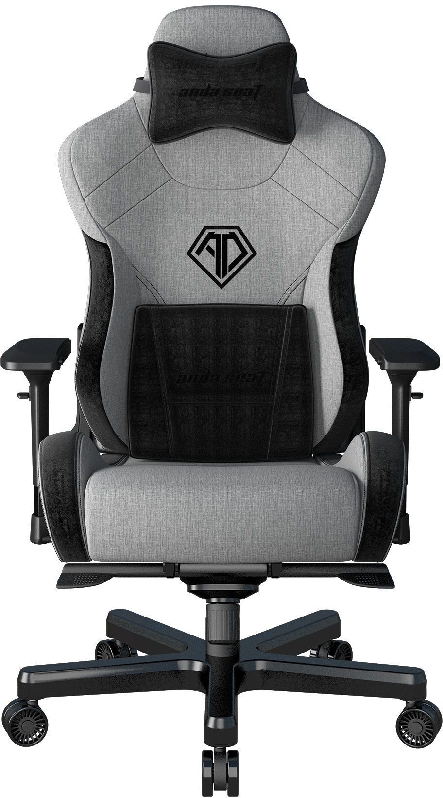 Крісло ігрове Anda Seat T-Pro 2 Grey/Black Size XL фото1