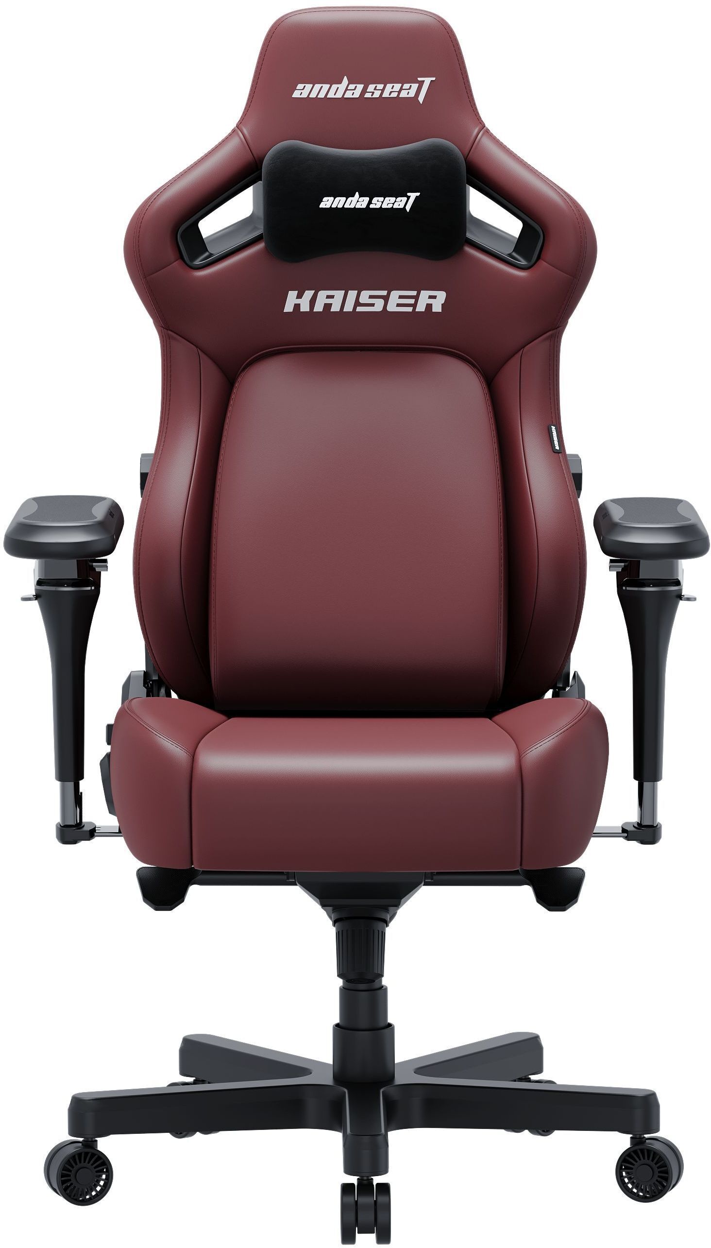 Кресло игровое Anda Seat Kaiser 4 V2 Maroon PVC Size XL фото1