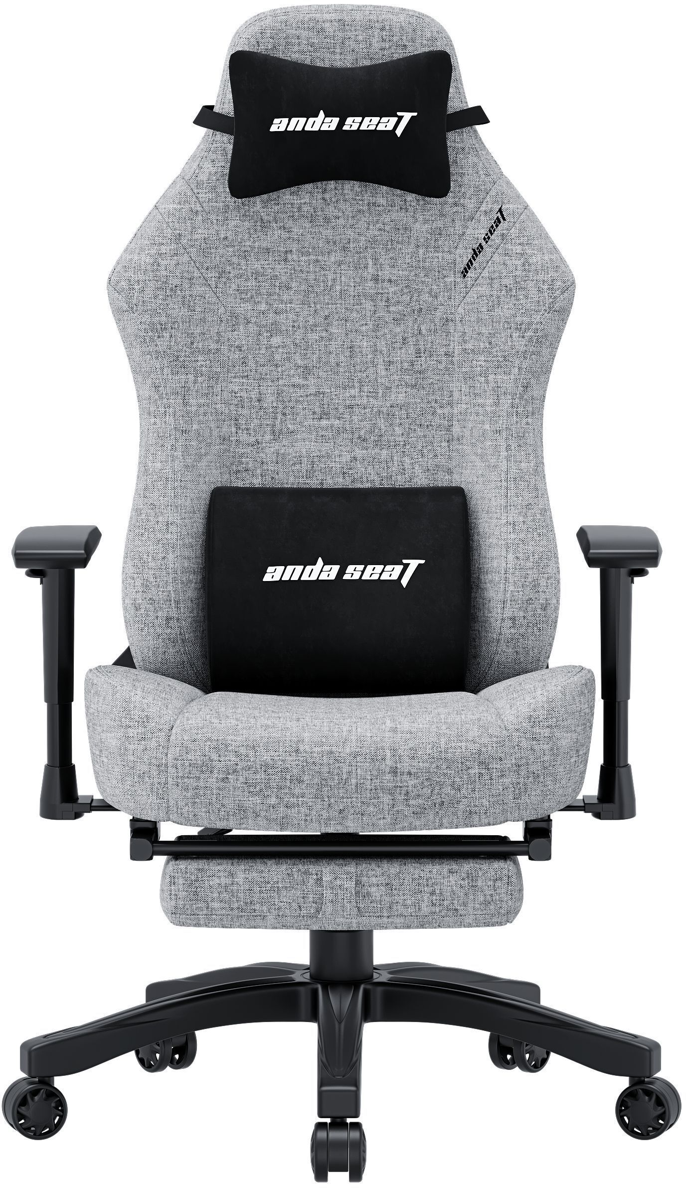 Крісло ігрове Anda Seat Luna Pro Gray Fabric Size L фото1