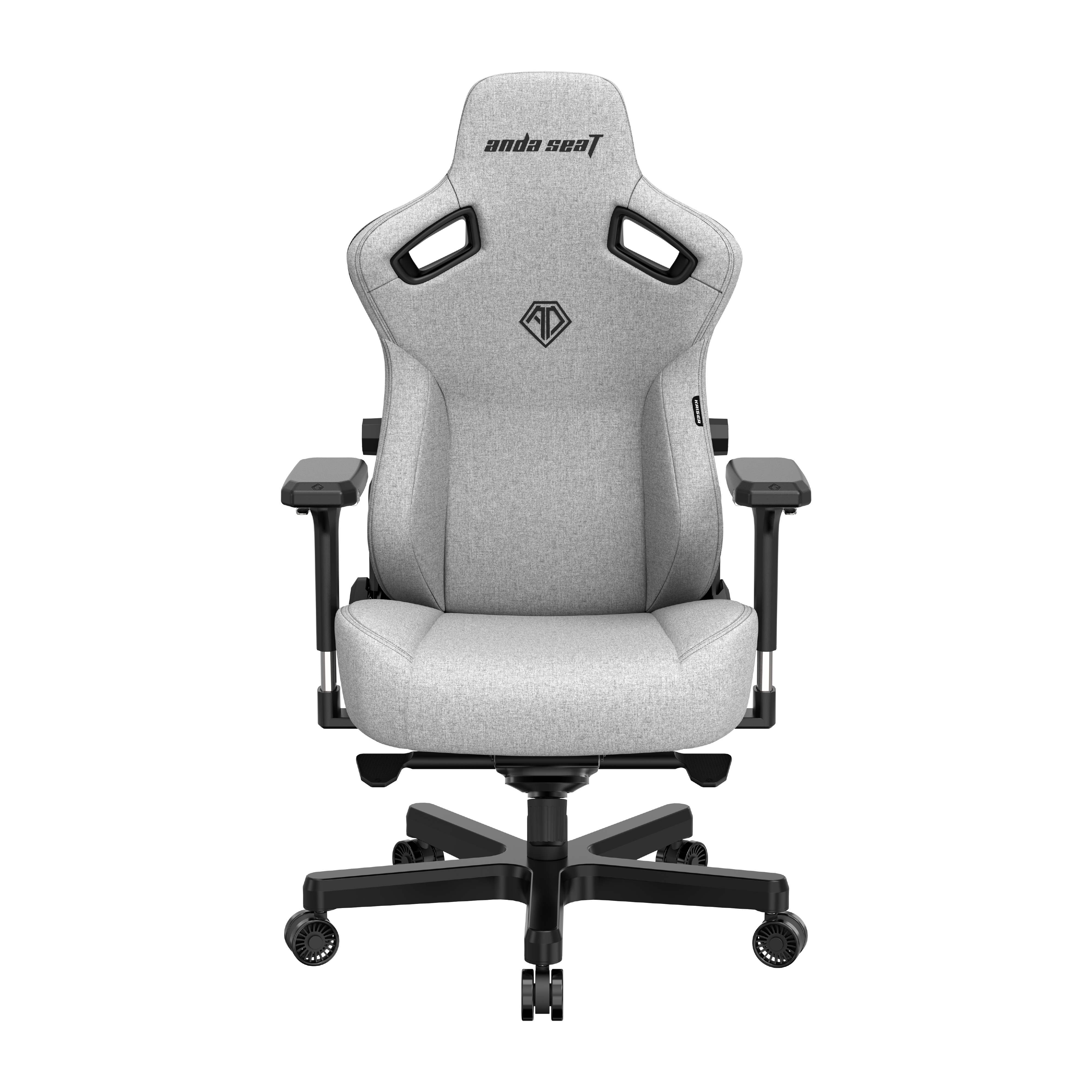 Крісло ігрове Anda Seat Kaiser 3 Grey Fabric Size XL фото1