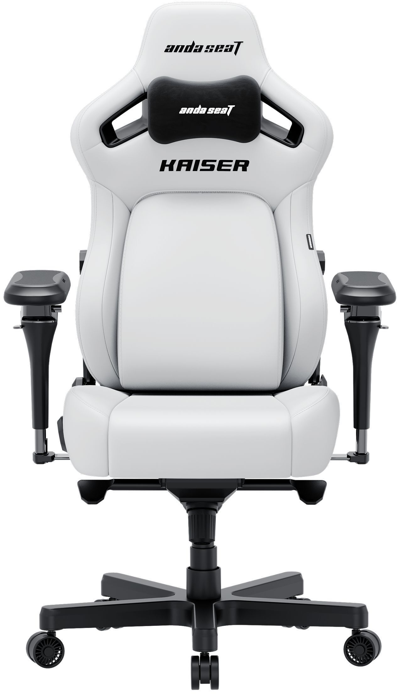 Кресло игровое Anda Seat Kaiser 4 V2 Size XL White PVC фото1