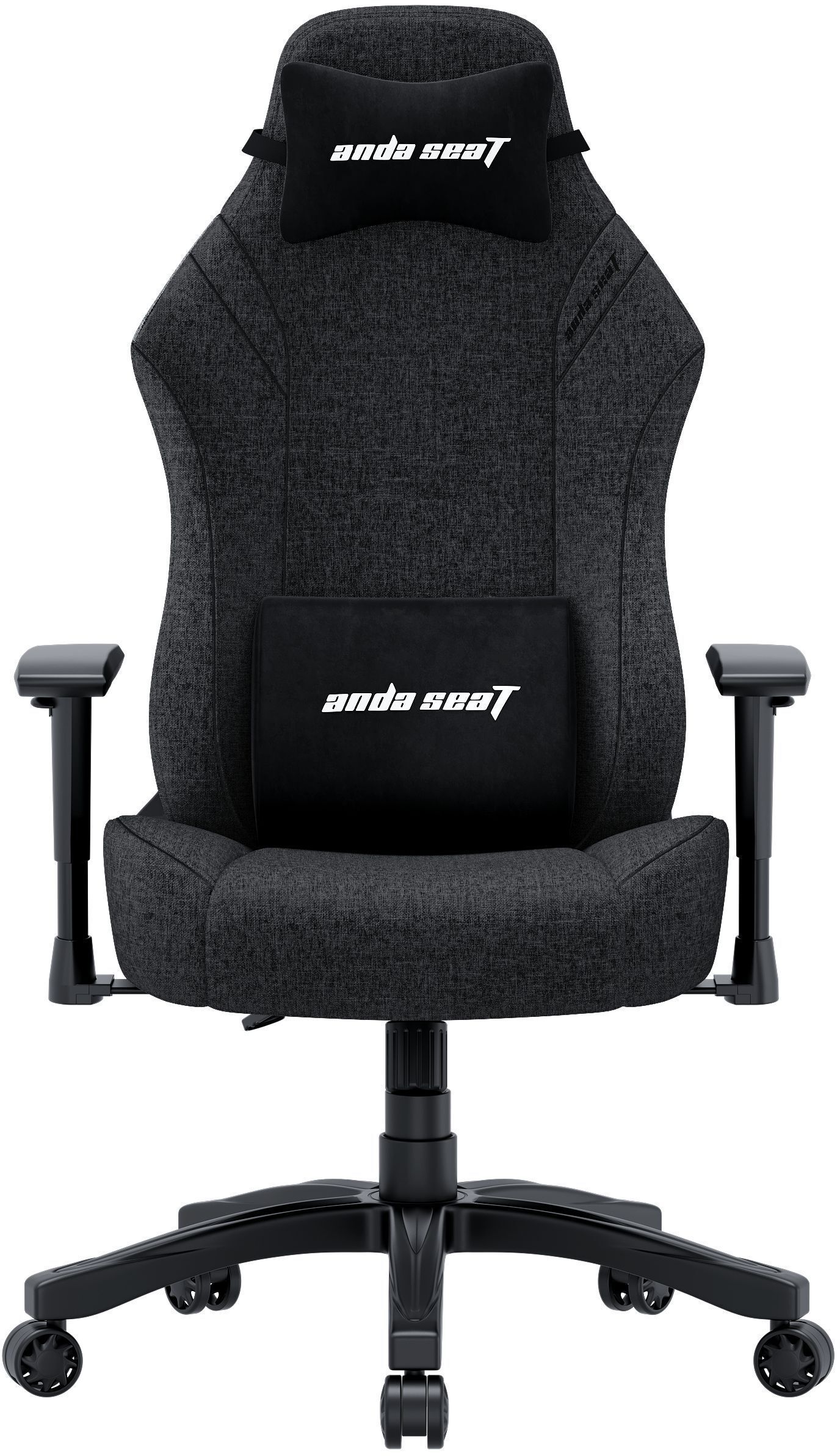 Крісло ігрове Anda Seat Luna Fabric Dark Gray Size L фото1