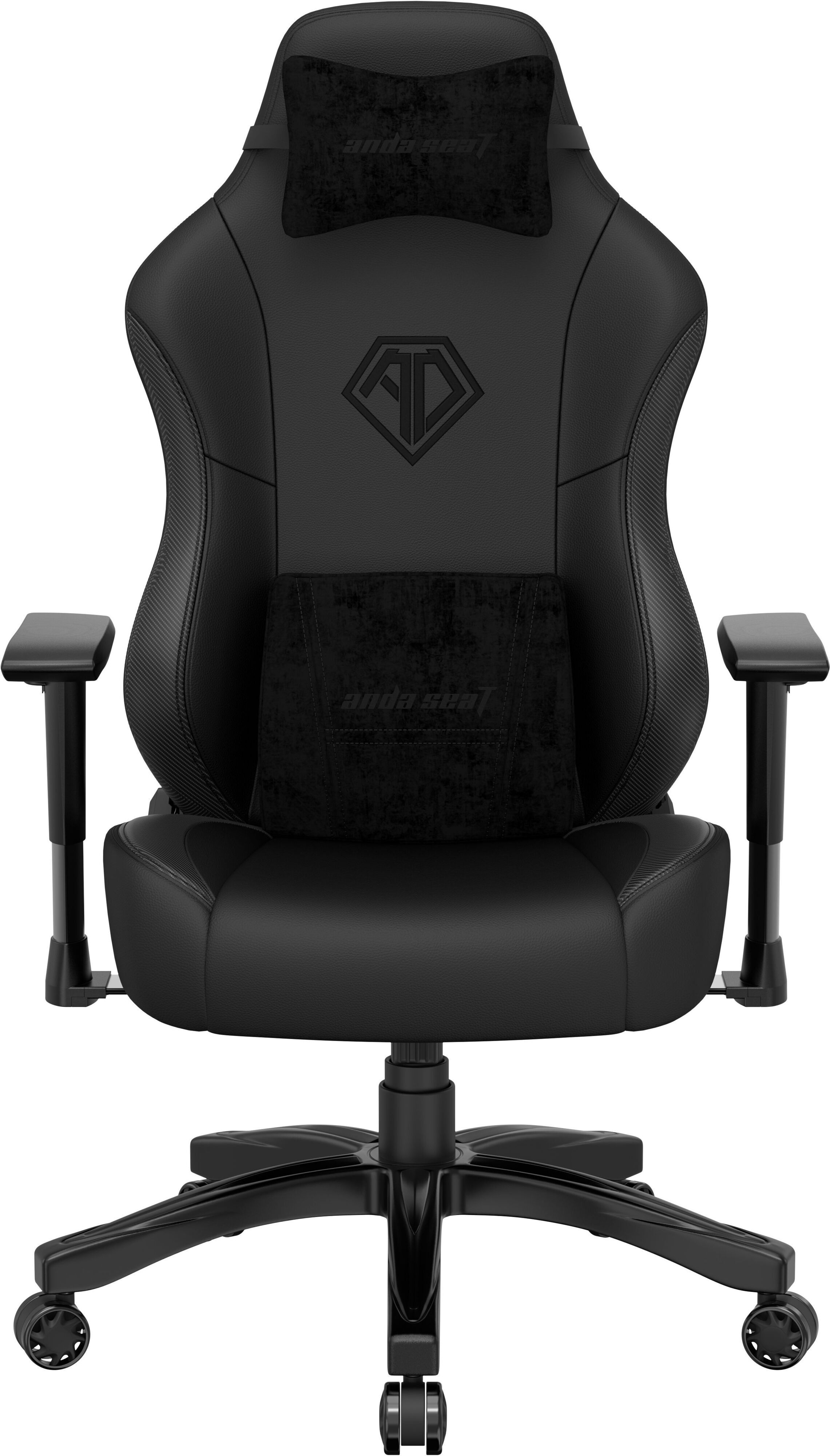 Кресло игровое Anda Seat Phantom 3 Black/Gold Size L фото1