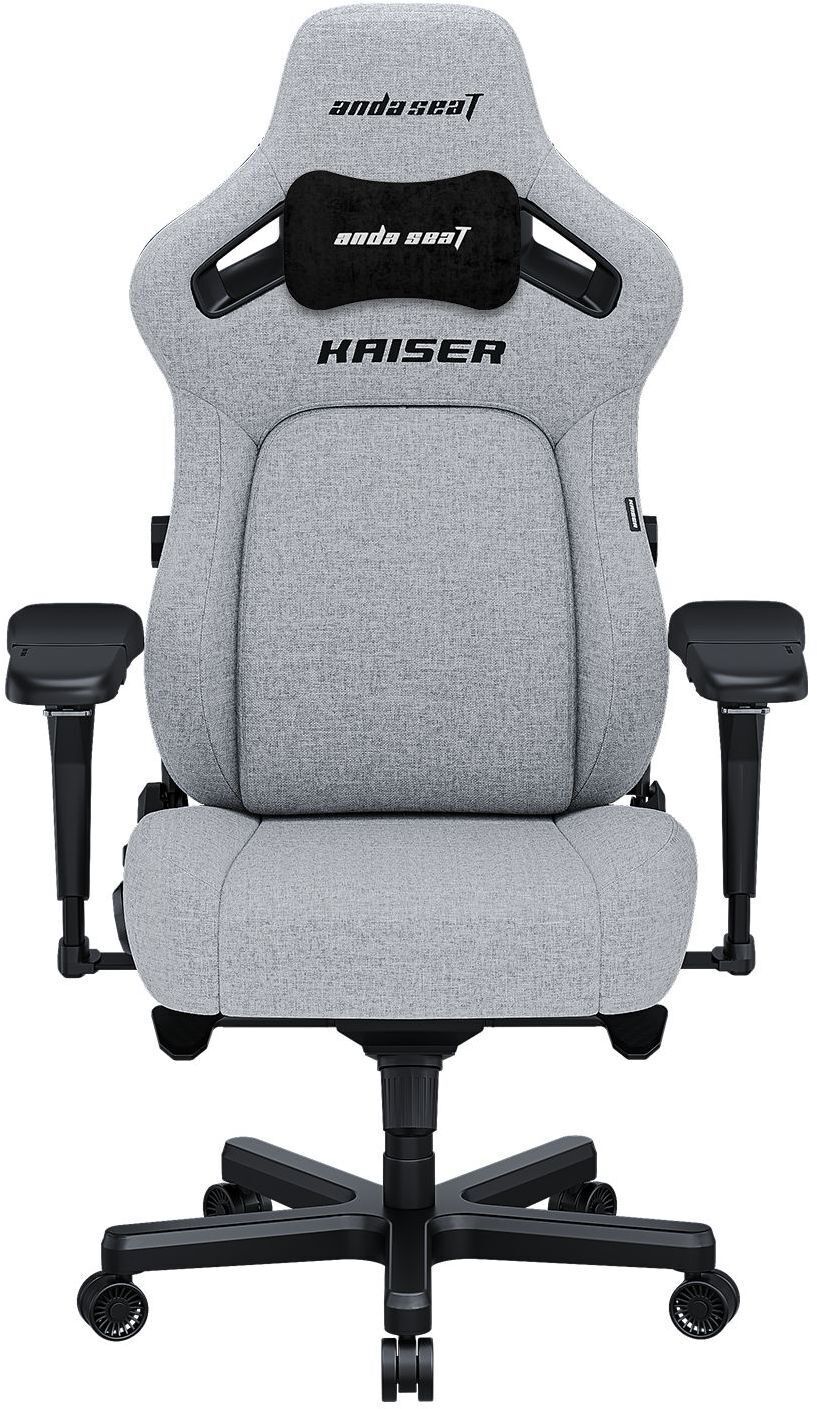 Крісло ігрове Anda Seat Kaiser 4 Grey Fabric Size XL фото1