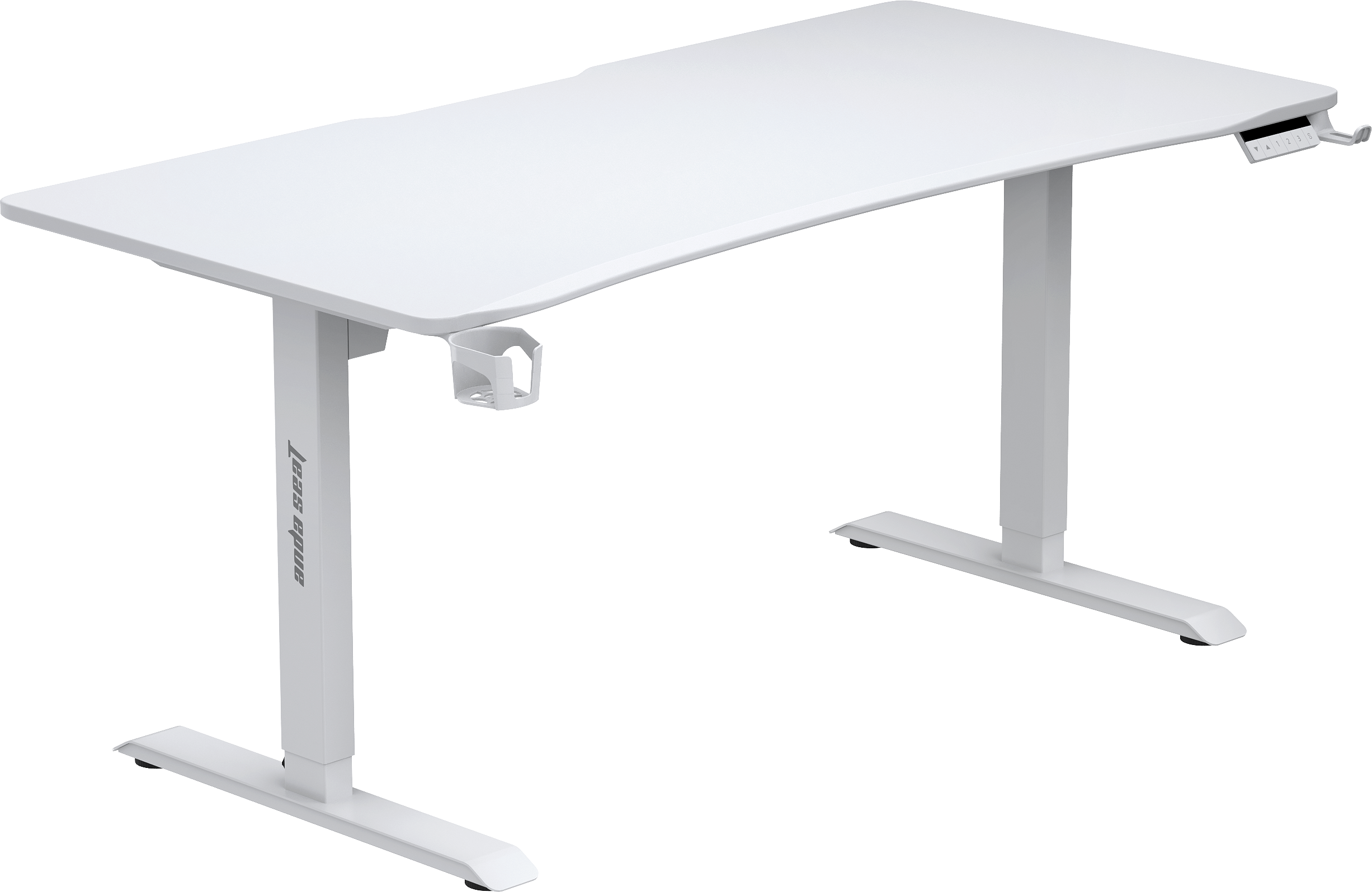 Стіл з електричним регулюванням висоти Anda Seat Xtreme 1600x800 White (AD-D-DD1-1600-07-W) фото1