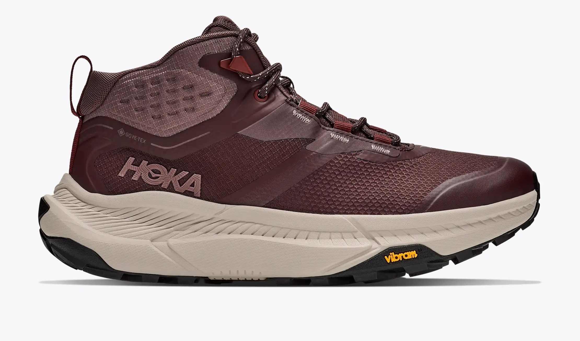 Ботинки женские Hoka Transport Hike GTX 1172913-DKY 40 (8 US) коричневые фото1
