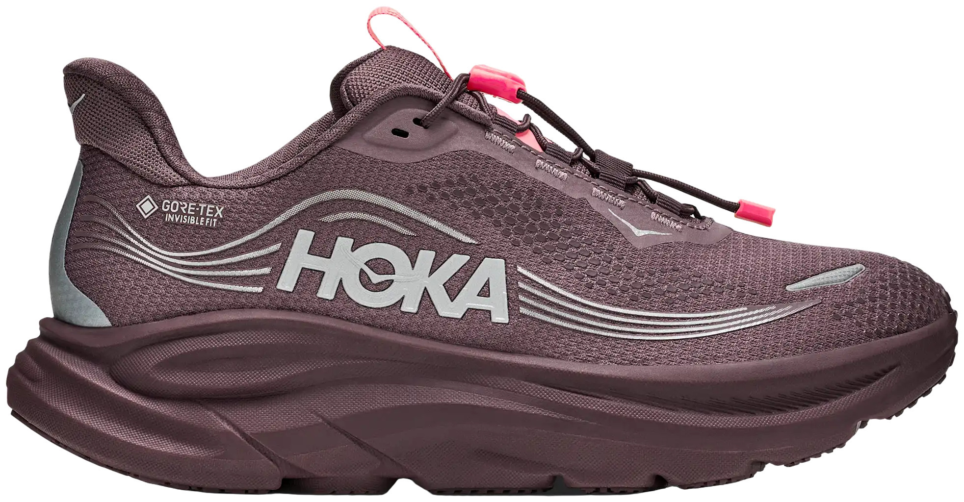 Кроссовки женские Hoka Clifton 11 GTX 1176575-SZD 39,5 (8 US) бордовые фото1