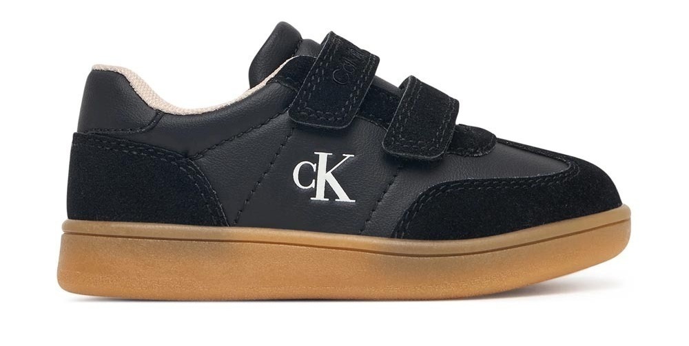 Кеди дитячі Calvin Klein Low Cut Velcro Sneaker V1X9-83443-0318999 33 чорні фото1
