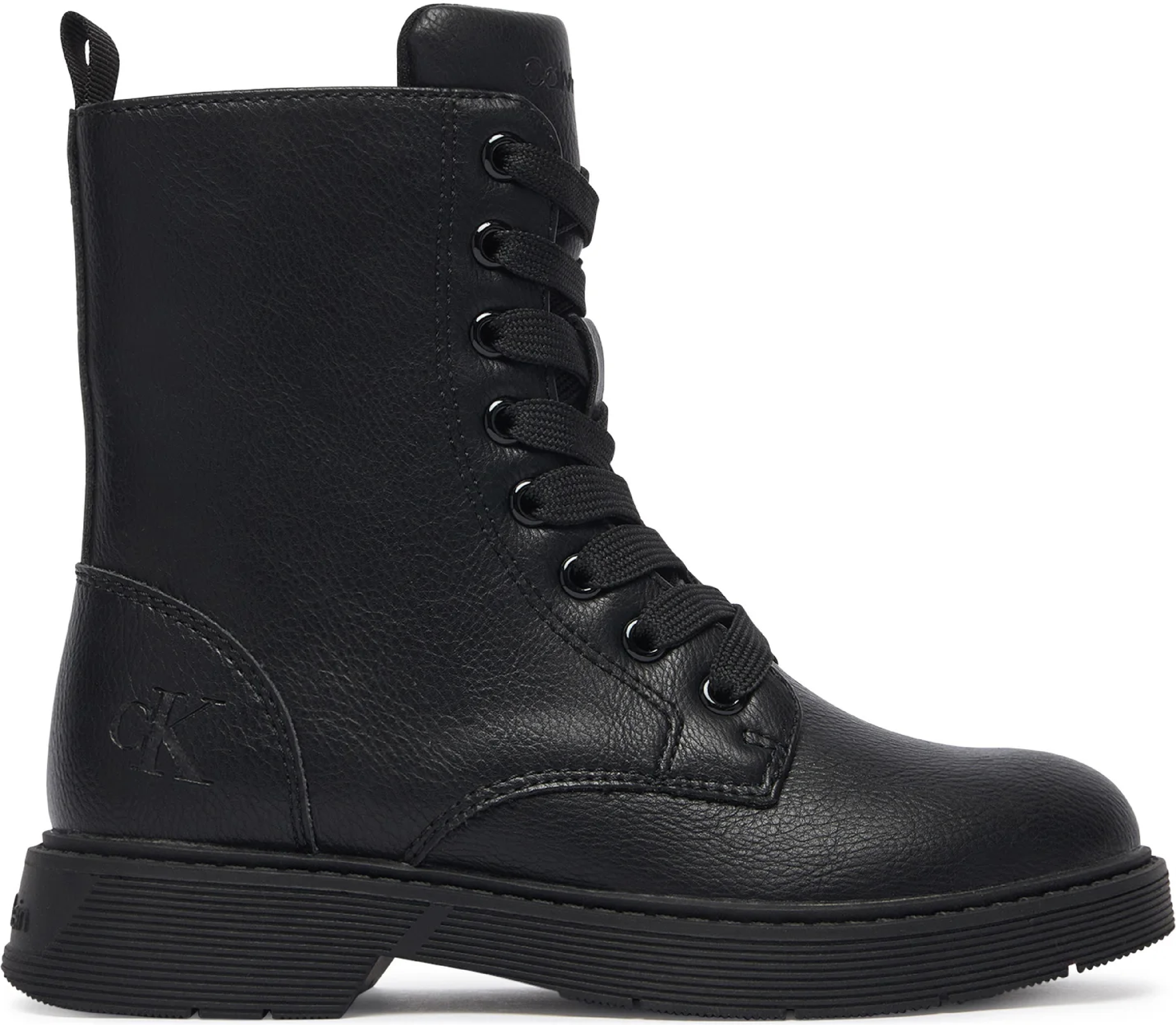 Ботинки Calvin Klein Lace-Up Bootie V3X5-83497-1355999 38 черные фото1