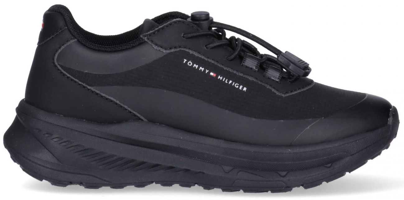 Кроссовки Tommy Hilfiger Low Cut Lace-Up Sneaker T3X9-35270-1844999 39 черные