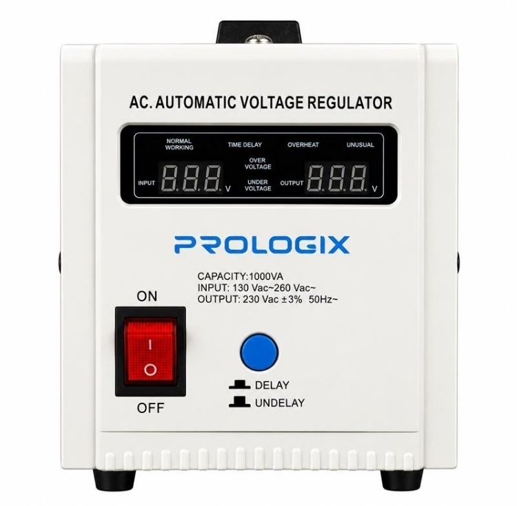 Стабілізатор напруги Prologix 1000VA (PLSTAB-SER1000T) фото1