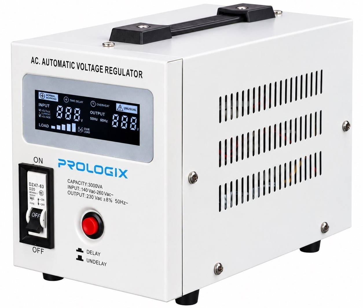 Стабилизатор напряжения Prologix 3000VA (PLSTAB-REL3000T) фото1