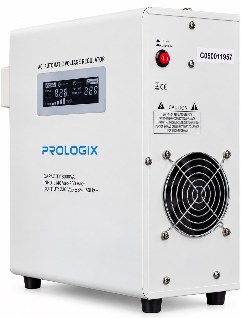 Стабилизатор напряжения Prologix 8000VA (PLSTAB-REL8000W) фото1