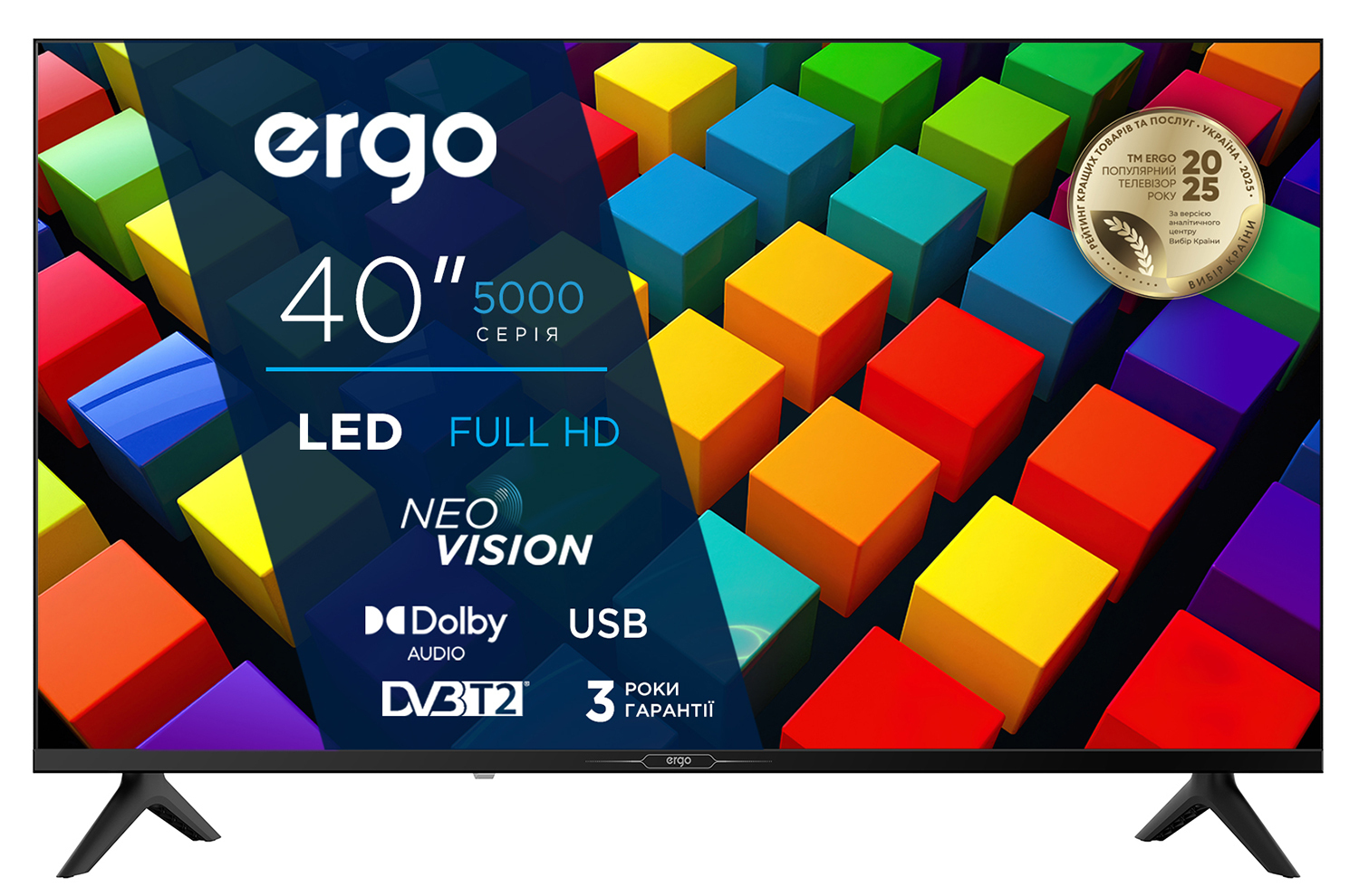 Телевізор Ergo 40JFT5000 фото1