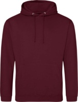 Худи Just Hoods College AWJH001BU 2XL темно-бордовое