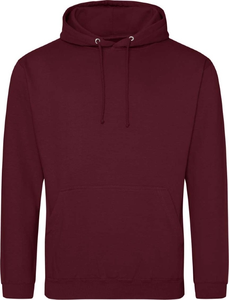 Худі Just Hoods College AWJH001BU 2XL темно-бордове фото1