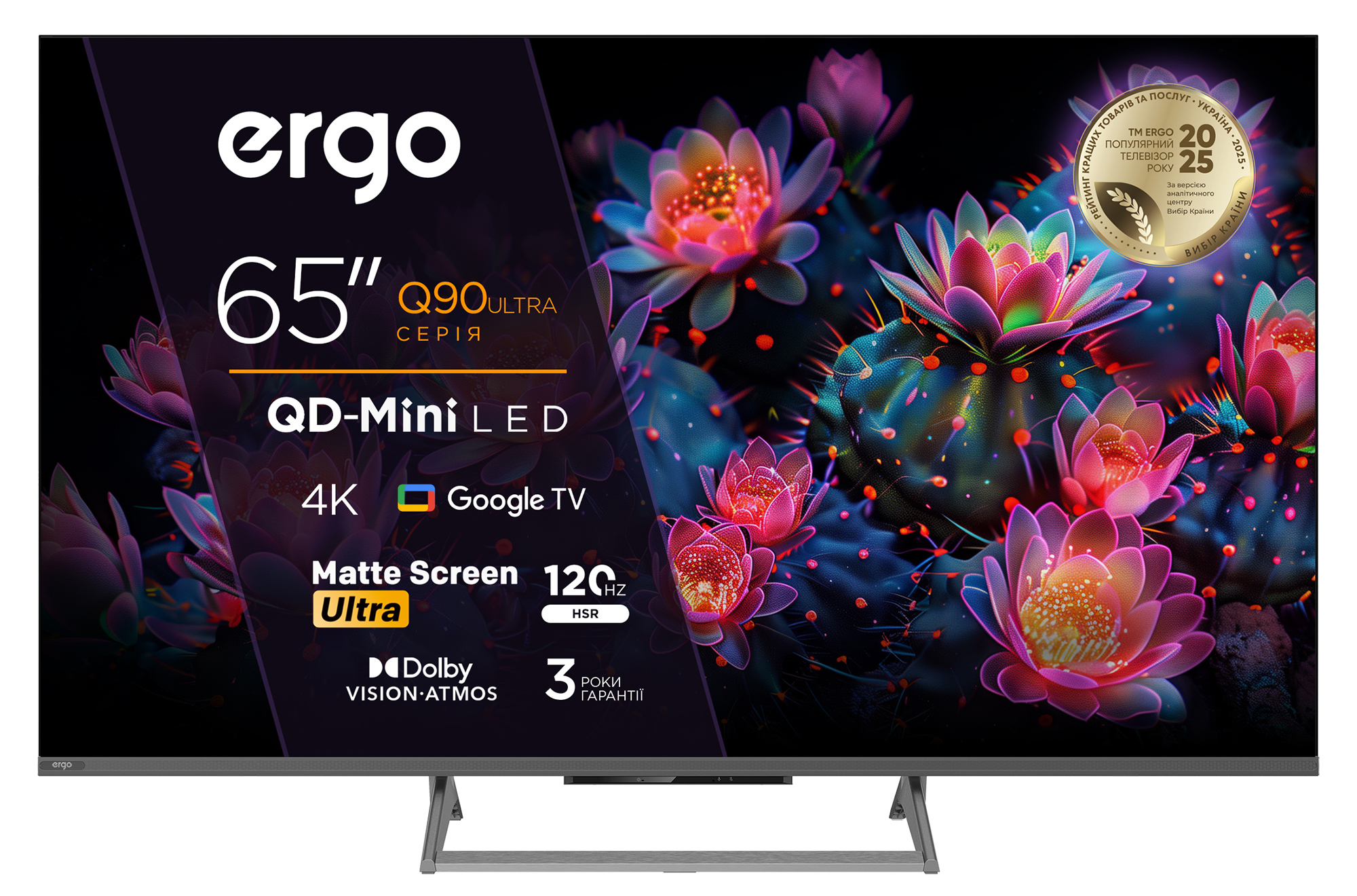 Телевизор Ergo QD-Mini LED 65MQ90 Ultra фото1